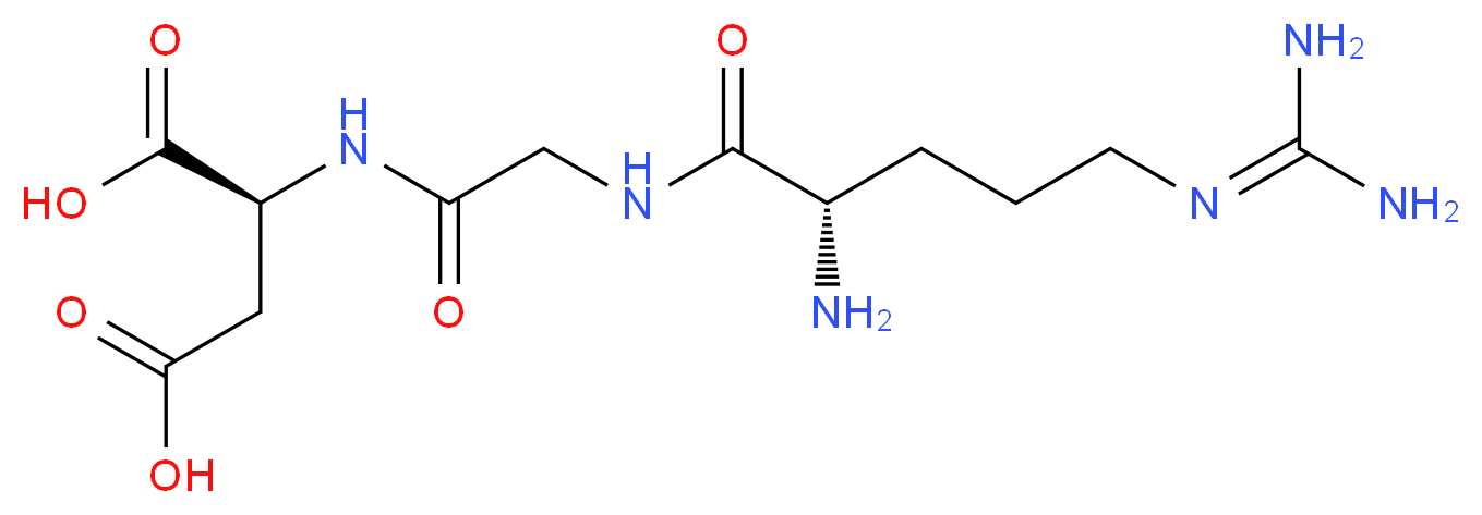 Arginylglycylaspartic acid_Molecular_structure_CAS_99896-85-2)