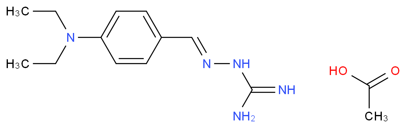 N-(4-Diethylaminobenzylideneamino)guanidine Acetic Acid Salt_Molecular_structure_CAS_1185244-51-2)