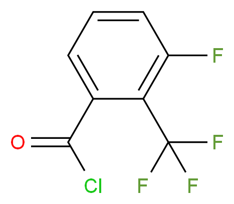 3-Fluoro-2-(trifluoromethyl)benzoyl chloride_Molecular_structure_CAS_261951-82-0)