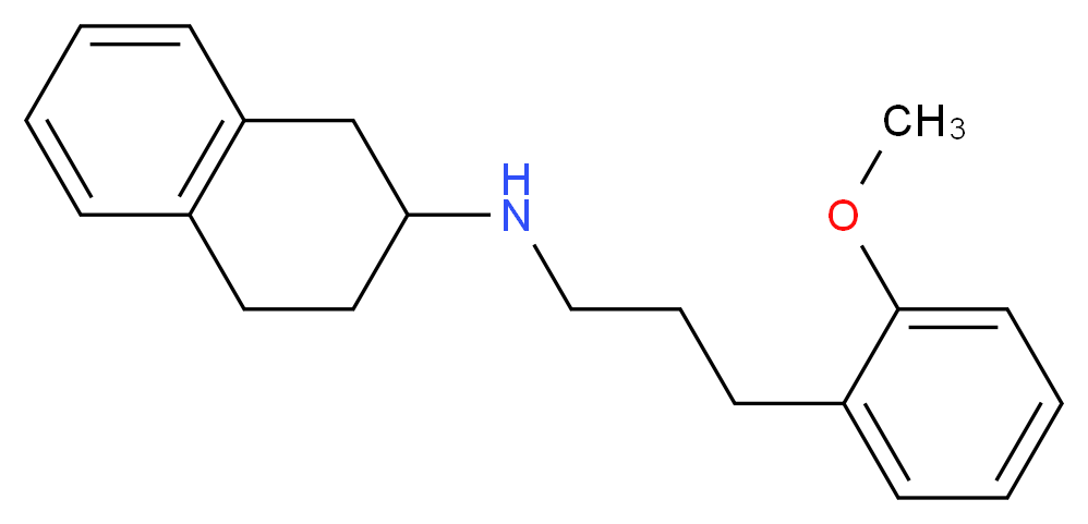 N-[3-(2-methoxyphenyl)propyl]-1,2,3,4-tetrahydronaphthalen-2-amine_Molecular_structure_CAS_)