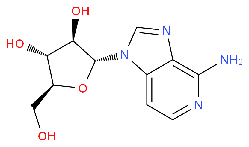 3-Deaza-Adenosine_Molecular_structure_CAS_)