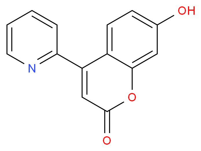 7-Hydroxy-4-(pyridin-2-yl)coumarin_Molecular_structure_CAS_386704-10-5)