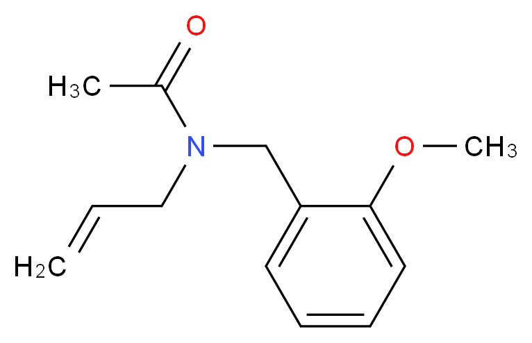 N-allyl-N-(2-methoxybenzyl)acetamide_Molecular_structure_CAS_)