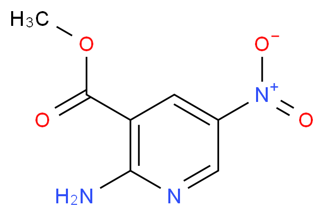 2-amino-5-nitronicotinic acid methyl ester_Molecular_structure_CAS_88312-64-5)