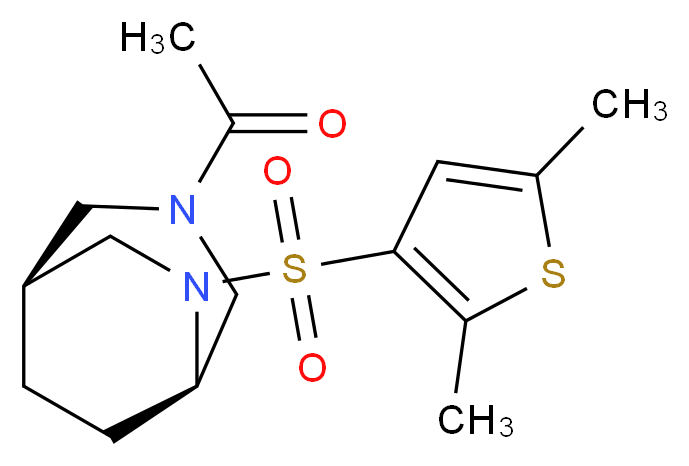  molecular structure