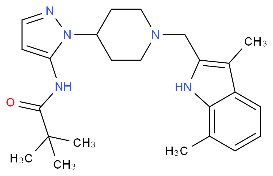 molecular structure