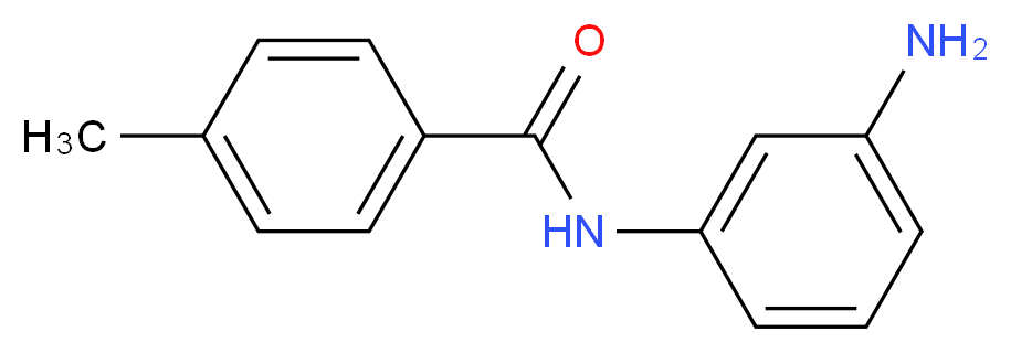 N-(3-Aminophenyl)-4-methylbenzamide_Molecular_structure_CAS_)