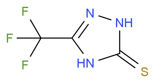5-(Trifluoromethyl)-4H-1,2,4-triazole-3(2H)thione_Molecular_structure_CAS_)