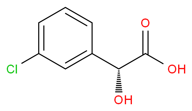 (R)-(-)-3-Chloromandelic acid_Molecular_structure_CAS_61008-98-8)