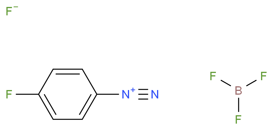 4-Fluorobenzenediazonium Tetrafluoroborate_Molecular_structure_CAS_459-45-0)