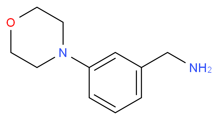 (3-morpholinophenyl)methylamine_Molecular_structure_CAS_625470-29-3)