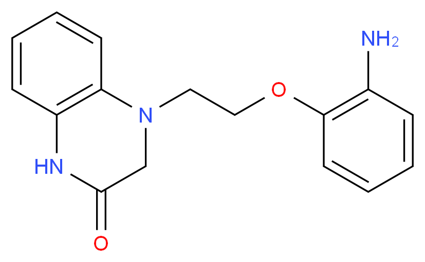 4-[2-(2-aminophenoxy)ethyl]-1,2,3,4-tetrahydroquinoxalin-2-one_Molecular_structure_CAS_)