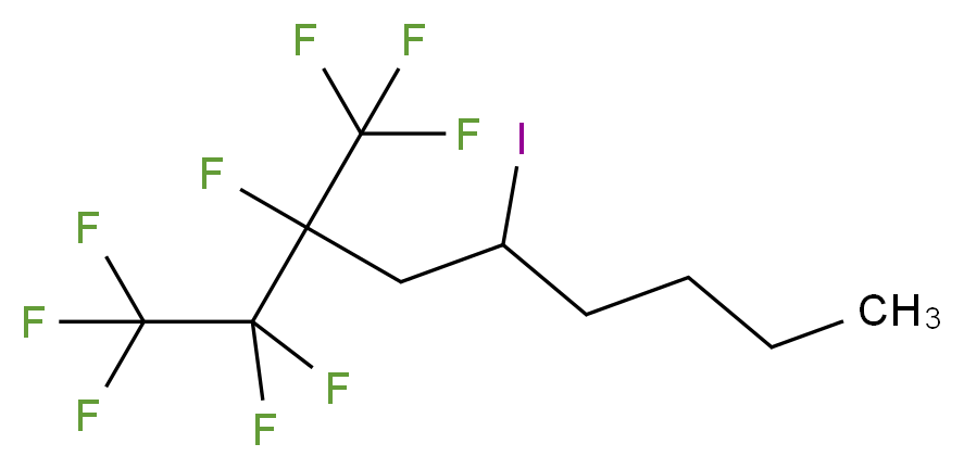 1,1,1,2,2,3-Hexafluoro-3-(trifluoromethyl)-5-iodononane 97%_Molecular_structure_CAS_)
