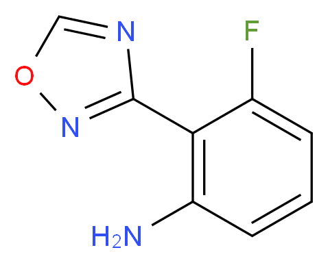 3-Fluoro-2-(1,2,4-oxadiazol-3-yl)aniline_Molecular_structure_CAS_519056-63-4)