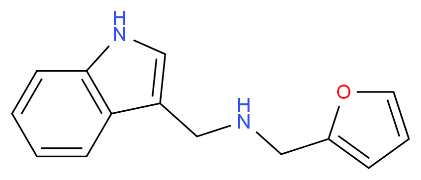 Furan-2-ylmethyl-(1H-indol-3-ylmethyl)-amine_Molecular_structure_CAS_842974-82-7)
