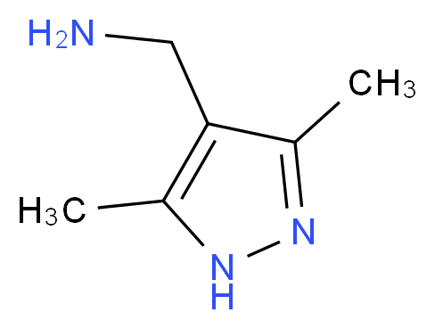 (3,5-dimethyl-1H-pyrazol-4-yl)methanamine_Molecular_structure_CAS_)