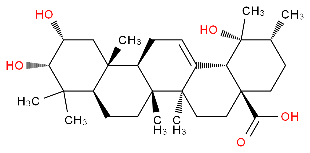 Euscaphic acid_Molecular_structure_CAS_53155-25-2)
