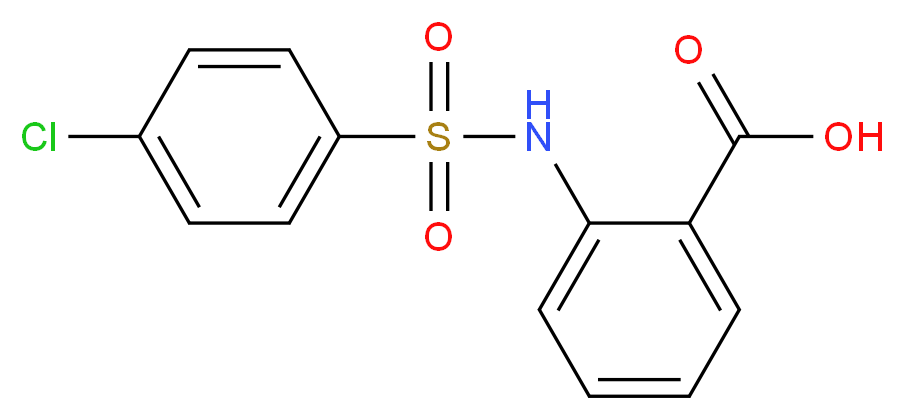 2-(4-Chloro-benzenesulfonylamino)-benzoic acid_Molecular_structure_CAS_51012-31-8)