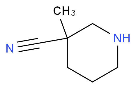3-methyl-3-piperidinecarbonitrile_Molecular_structure_CAS_)