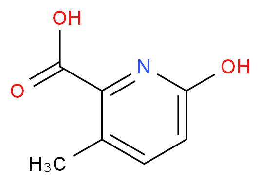 6-Hydroxy-3-methylpicolinic acid_Molecular_structure_CAS_115185-81-4)