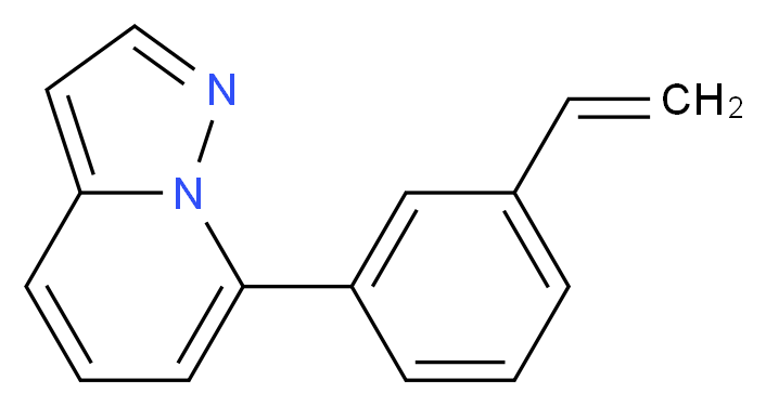 7-(3-vinylphenyl)pyrazolo[1,5-a]pyridine_Molecular_structure_CAS_)