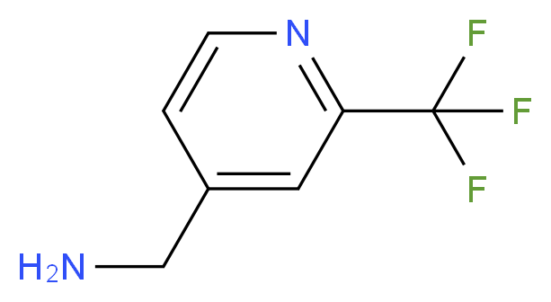 (2-(trifluoromethyl)pyridin-4-yl)methanamine_Molecular_structure_CAS_916304-20-6)
