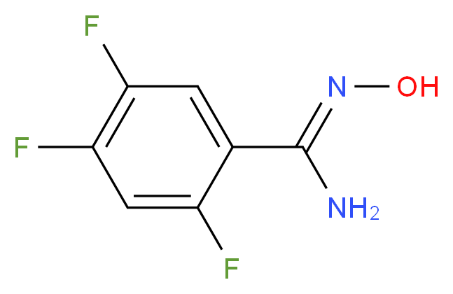 2,4,5-trifluoro-N'-hydroxybenzenecarboximidamide_Molecular_structure_CAS_690632-34-9)