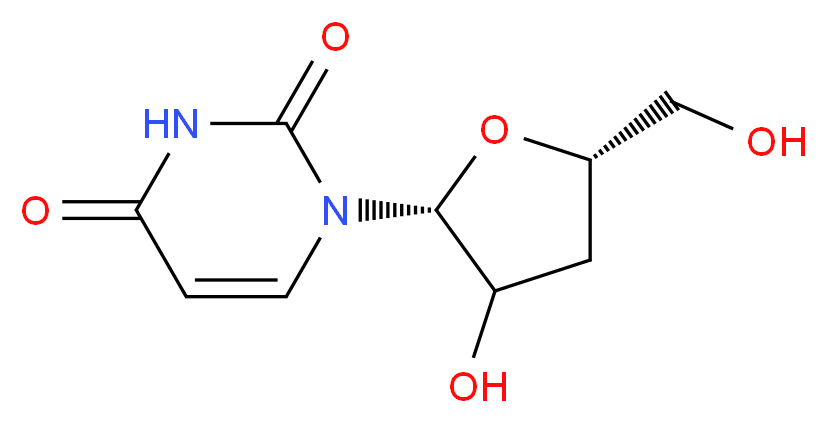 3'-Deoxy Uridine_Molecular_structure_CAS_7057-27-4)