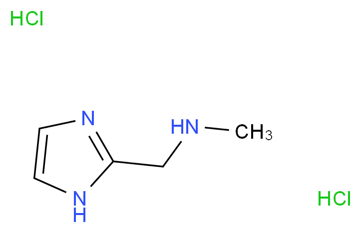 (1H-Imidazol-2-ylmethyl)methylamine dihydrochloride_Molecular_structure_CAS_473927-72-9)