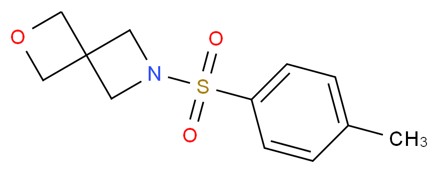 6-[(4-Methylphenyl)sulfonyl]-2-oxa-6-azaspiro[3.3]heptane_Molecular_structure_CAS_)