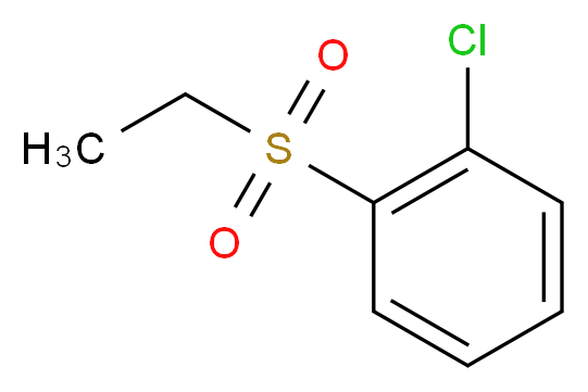 1-chloro-2-(ethanesulfonyl)benzene_Molecular_structure_CAS_)