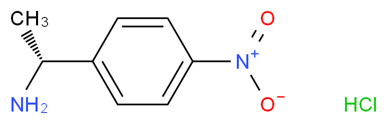 (R)-α-Methyl-4-nitrobenzylamine hydrochloride_Molecular_structure_CAS_57233-86-0)