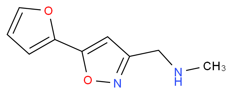 N-{[5-(2-furyl)isoxazol-3-yl]methyl}-N-methylamine_Molecular_structure_CAS_857348-51-7)