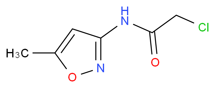 2-Chloro-N-(5-methyl-isoxazol-3-yl)-acetamide_Molecular_structure_CAS_59826-53-8)