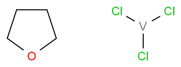 Vanadium(III) chloride tetrahydrofuran complex (1:3)_Molecular_structure_CAS_19559-06-9)