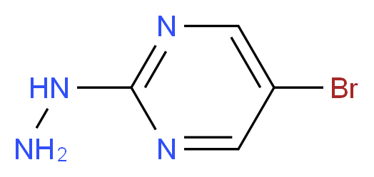 (5-Bromopyrimidin-2-yl)hydrazine_Molecular_structure_CAS_823-89-2)