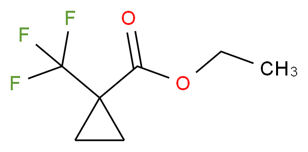 Ethyl 1-(trifluoromethyl)cyclopropanecarboxylate_Molecular_structure_CAS_139229-57-5)