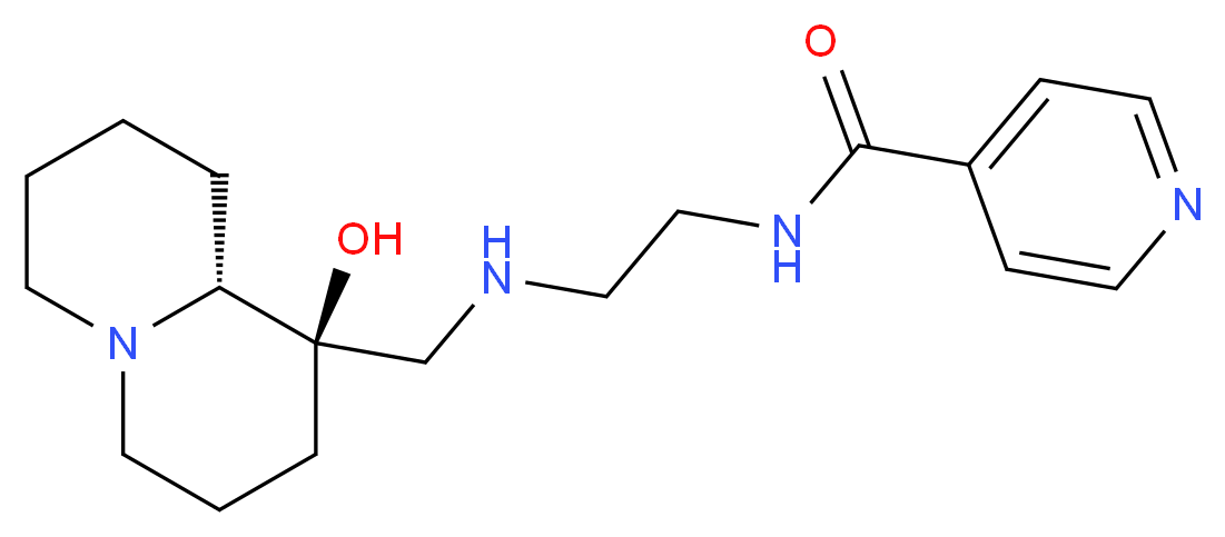 N-[2-({[(1R,9aR)-1-hydroxyoctahydro-2H-quinolizin-1-yl]methyl}amino)ethyl]isonicotinamide_Molecular_structure_CAS_)