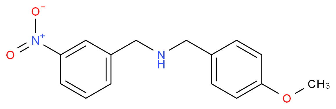 (4-methoxybenzyl)(3-nitrobenzyl)amine_Molecular_structure_CAS_186129-17-9)