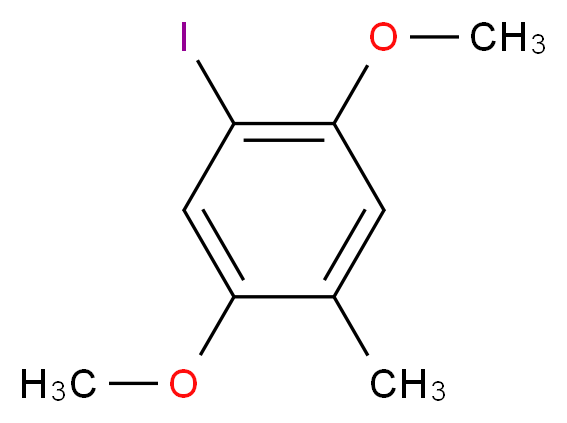 2,5-Dimethoxy-4-iodotoluene_Molecular_structure_CAS_75056-76-7)