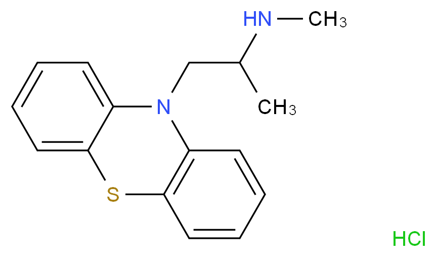 rac N-Demethyl Promethazine Hydrochloride_Molecular_structure_CAS_60113-77-1)