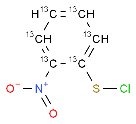 2-Nitrobenzenesulfenyl chloride-13C6_Molecular_structure_CAS_639824-67-2)