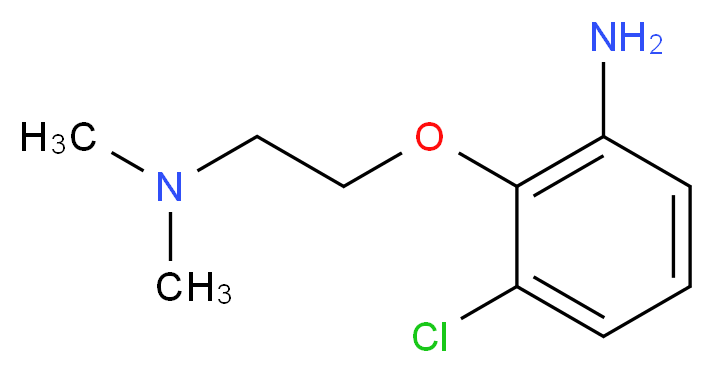 N-[2-(2-Amino-6-chlorophenoxy)ethyl]-N,N-dimethylamine_Molecular_structure_CAS_946714-48-3)