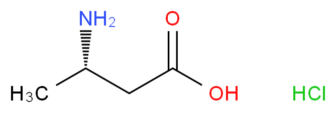 (S)-3-Aminobutanoic acid hydrochloride_Molecular_structure_CAS_58610-41-6)