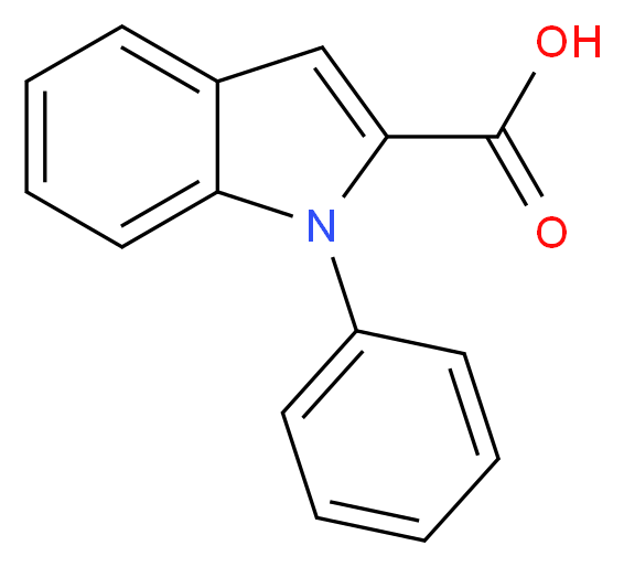 1-Phenyl-1H-indole-2-carboxylic acid_Molecular_structure_CAS_58386-33-7)