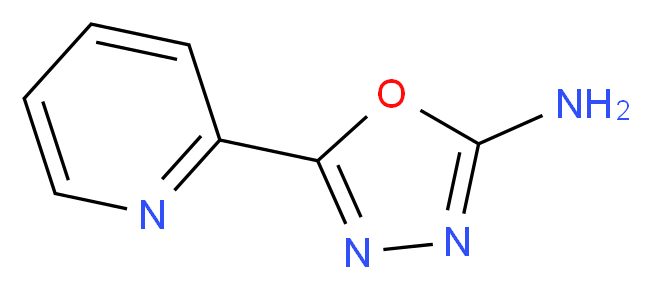 5-(pyridin-2-yl)-1,3,4-oxadiazol-2-amine_Molecular_structure_CAS_)