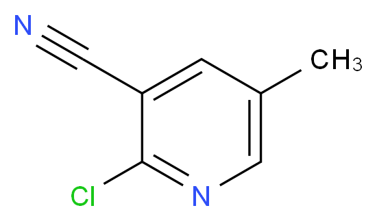 2-Chloro-5-methylnicotinonitrile_Molecular_structure_CAS_66909-34-0)