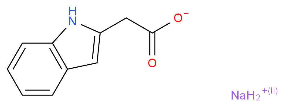 Sodium 1H-indol-2-ylacetate_Molecular_structure_CAS_)