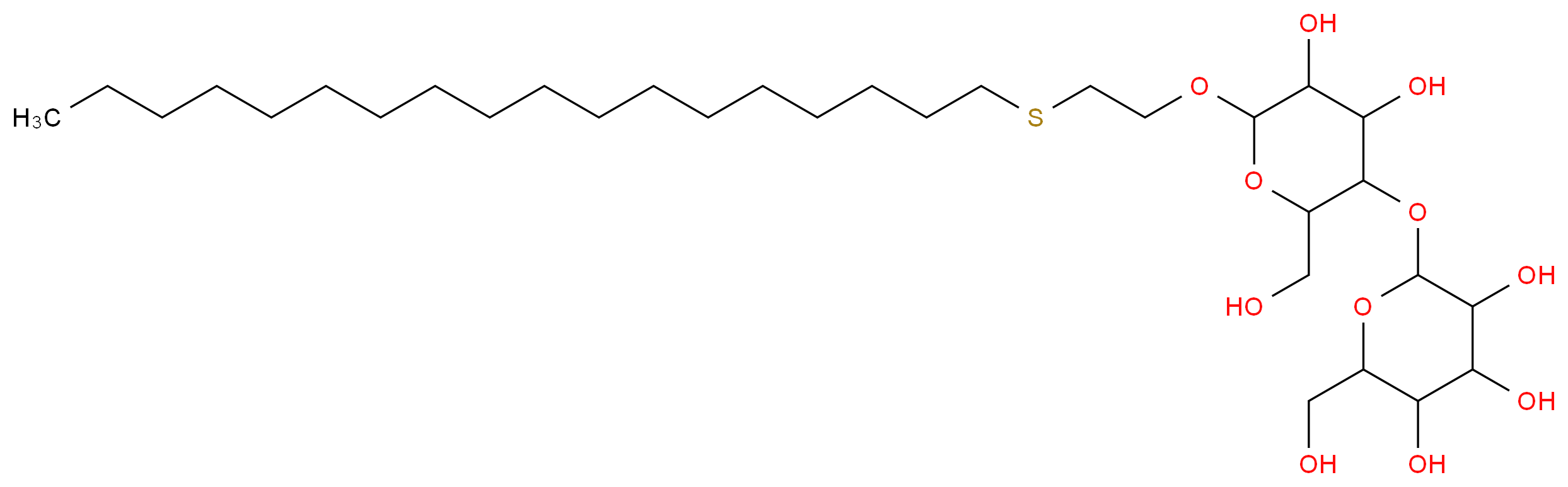 Octadecylthioethyl 4-O-α-D-galactopyranosyl-β-D-galactopyranoside_Molecular_structure_CAS_87019-34-9)