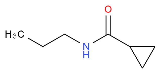 N-Propylcyclopropanecarboxamide_Molecular_structure_CAS_26389-59-3)